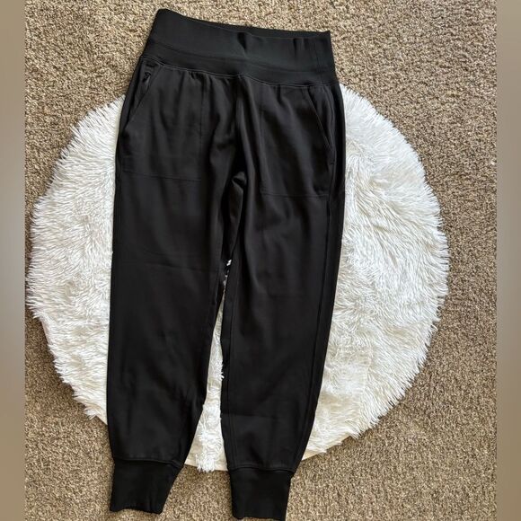 Athleta Venice Jogger Pants Black Zipped Pockets Womens Size Small - Picture 2 of 7